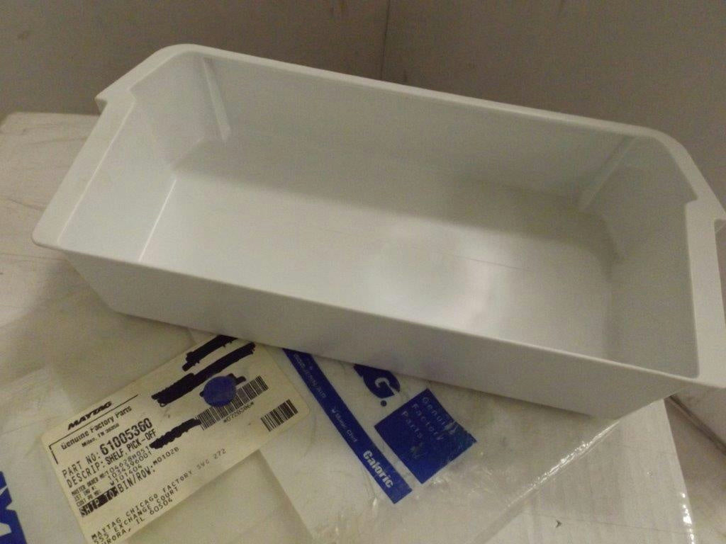 MAYTAG WHIRLPOOL REFRIGERATOR 61005360 SHELF PICK-OFF NEW MAYTAG WHIRLPOOL REFRIGERATOR 61005360 SHELF PICK-OFF NEW